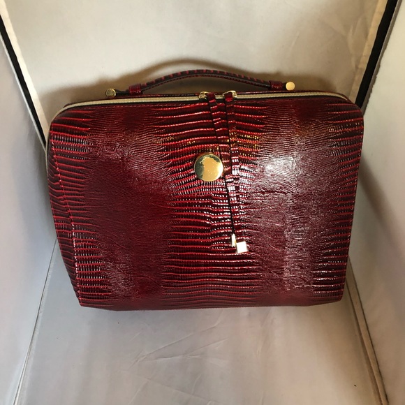 Cosmetics vanity travel storage full zip case large - Picture 2 of 8